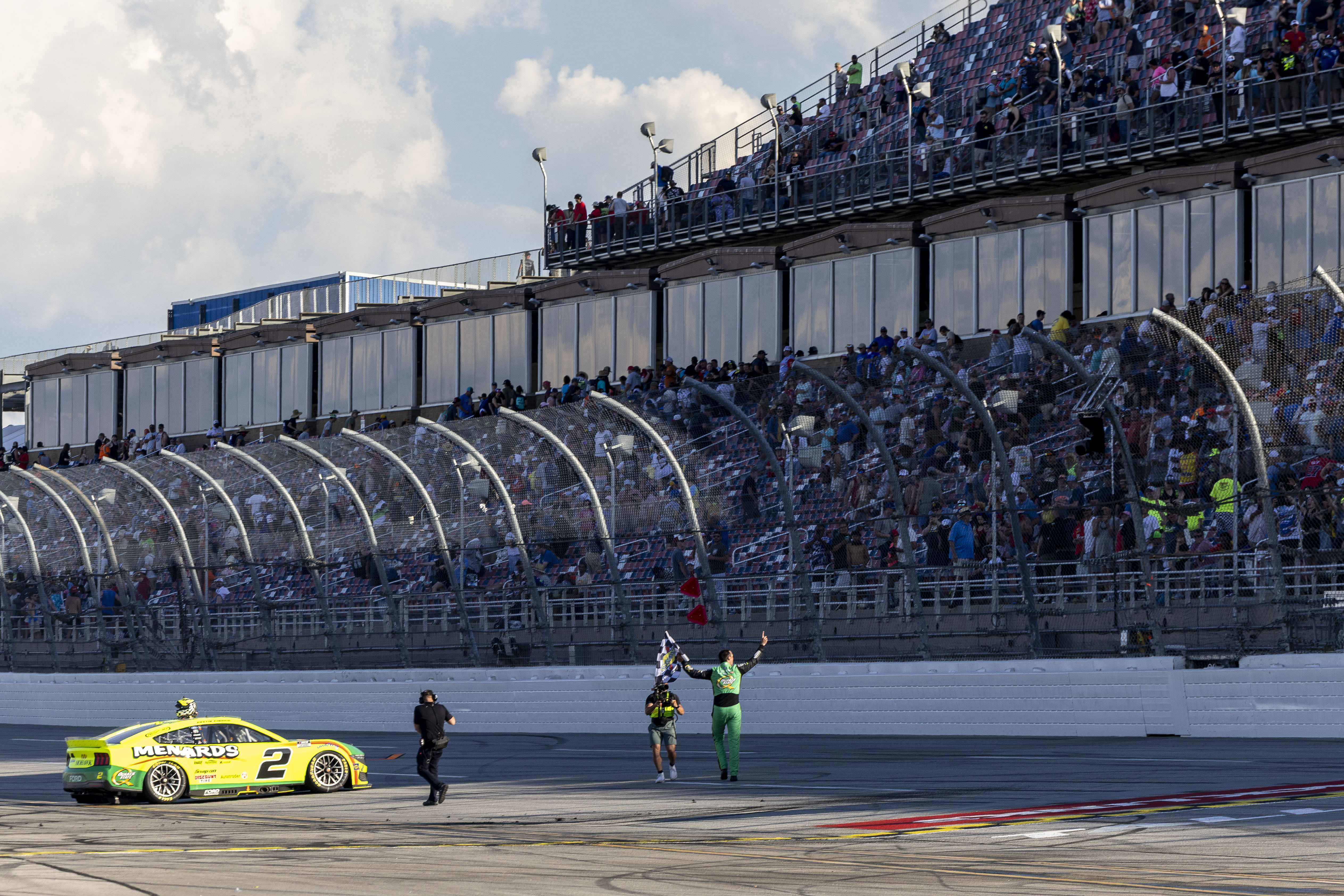 NASCAR: Austin Cindric's victory at the Jack Link's 500 - Source: Imagn